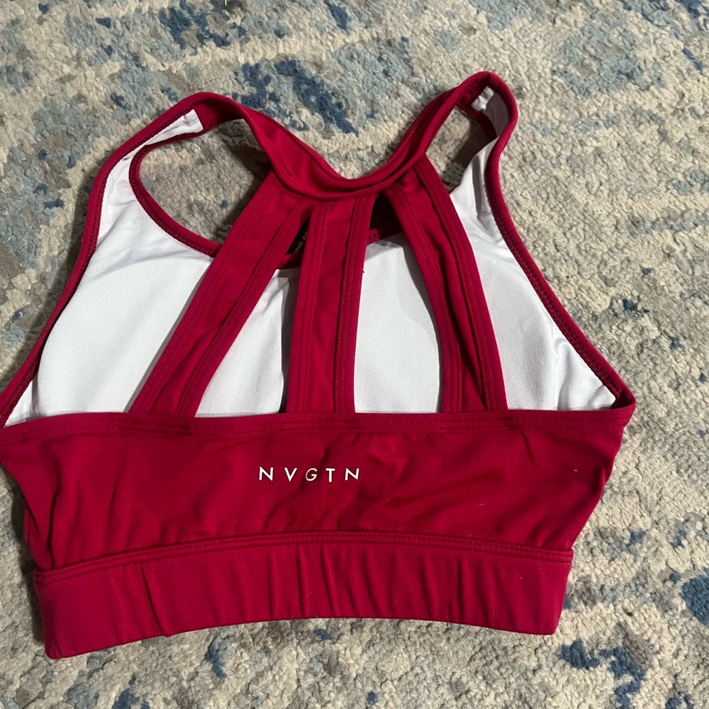 NVGTN trio bra in berry Xsmall - Picture 3 of 3